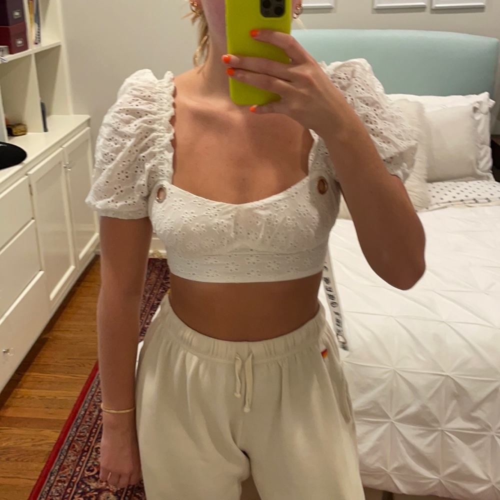 Sabo skirt luxe eyelit top